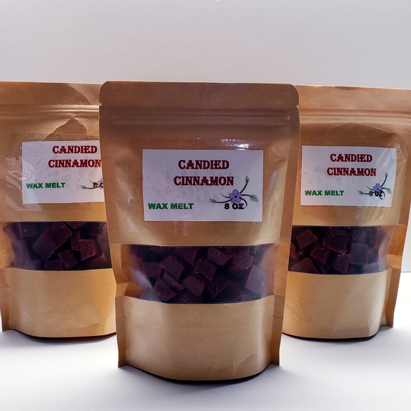CANDIED CINNAMON Super Fragranced Wax Melts, 8 oz - Picture 5 of 5